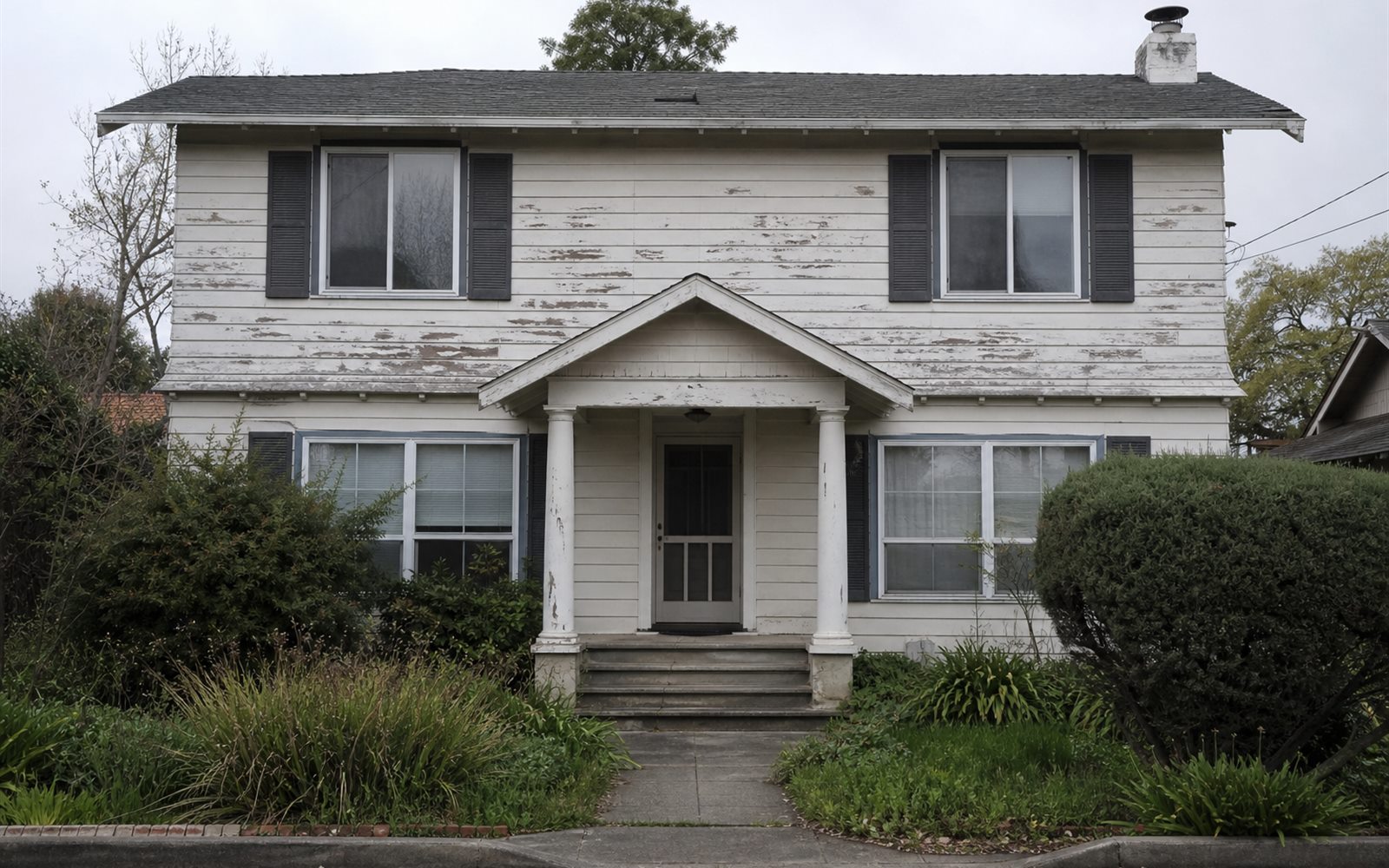 Exterior Home Makeover - Before